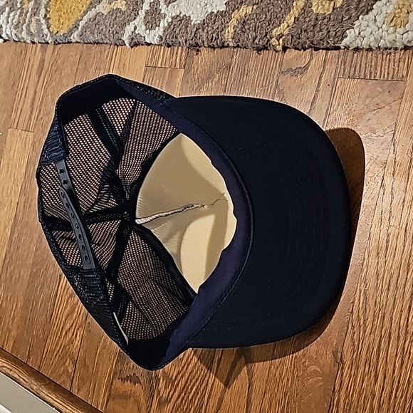 Vintage The Floridan Sports Club navy snapback mesh trucker hat - Picture 4 of 9